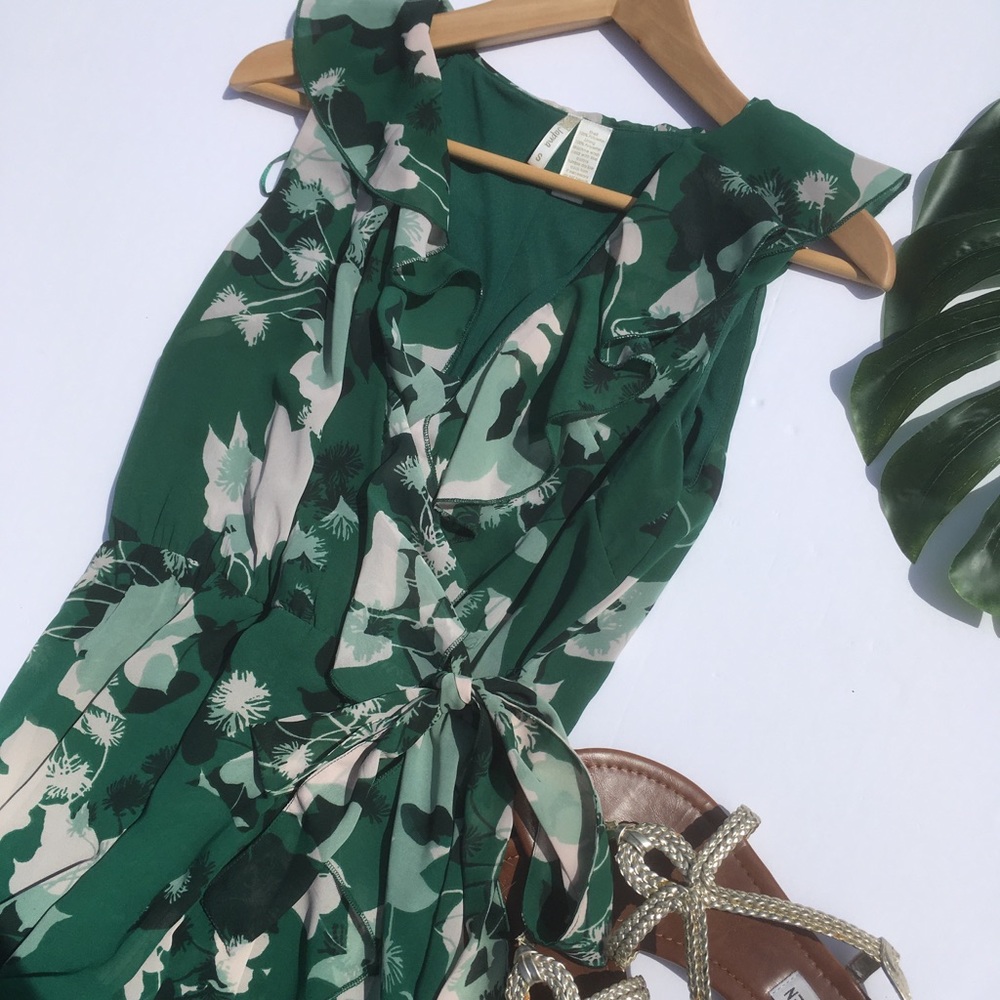 Maxi length beautiful floral dress